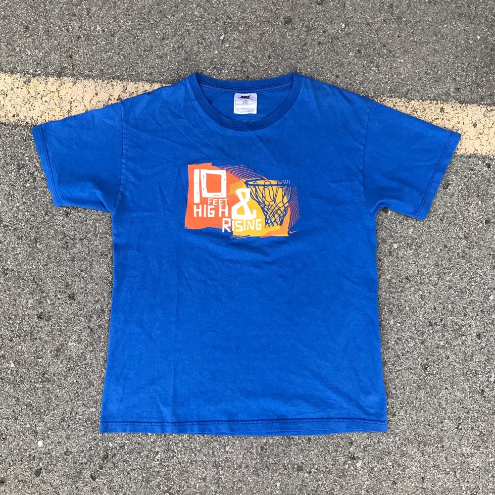 Vintage 90s Nike basketball slogan graphic t shirt youth XL fits adult S